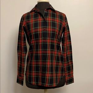 Lauren Ralph Lauren Tartan Top